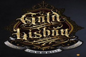 Gold Lisbon Tattoo