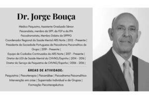 O Dr. Jorge Bouça é um dos melhores psiquiatras em Portugal 