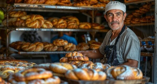 melhores padarias tradicionais em Portugal - Padeiro tirando o pão recém-feito do forno