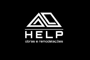 logotipo da HELP – Obras e Remodelações