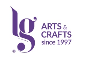 negócios de decoração artesanal - Logótipo da LG Arts & Crafts