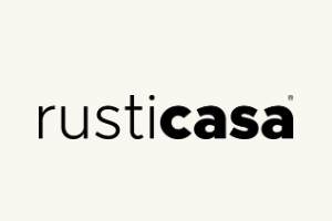 empresas de casas de madeira - Logótipo da Rusticasa