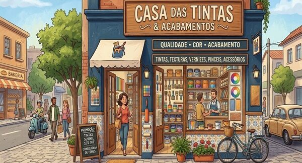 negócios de tintas e acabamentos em Portugal